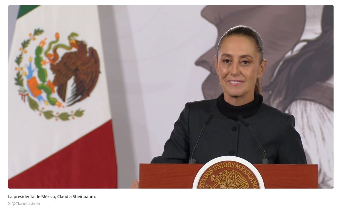 Sheinbaum se pronuncia sobre envíos de petróleo de México a Cuba
