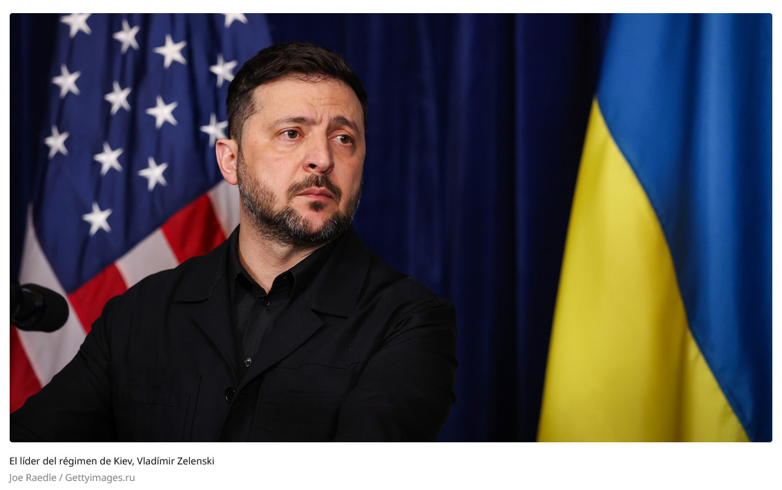 Axios: Zelenski cambia súbitamente de planes y se apresura a reunirse con Trump