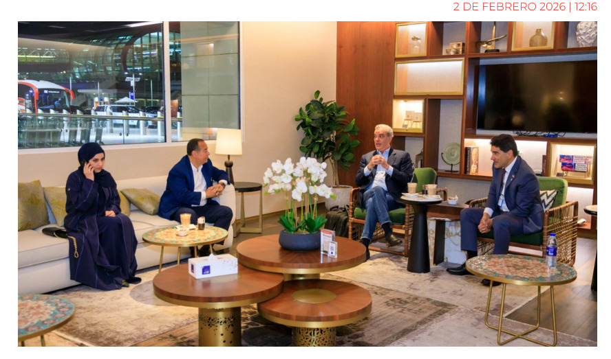 Abinader está en Dubái; participará en la Cumbre Mundial de Gobiernos 2026