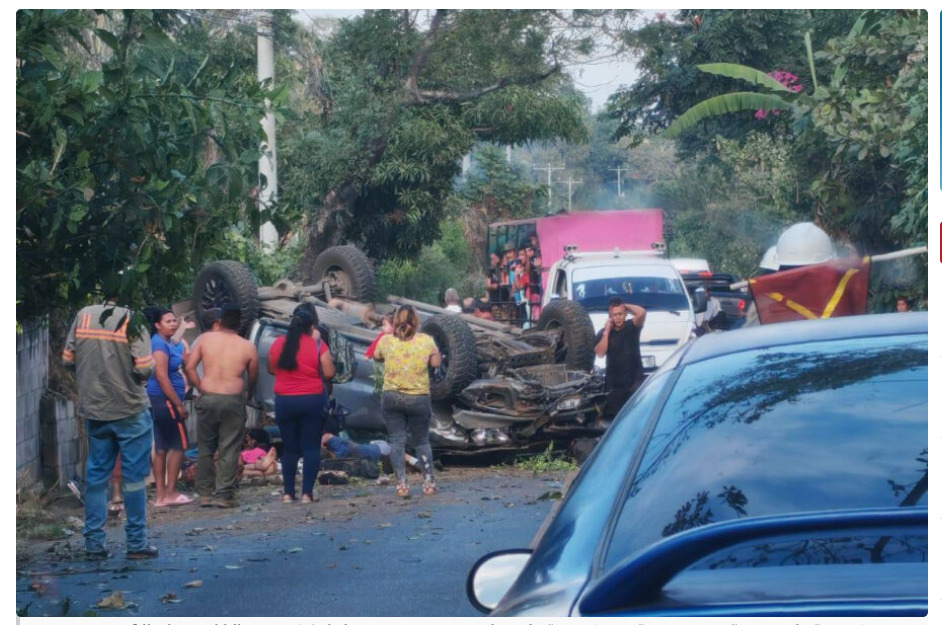 Cerca de 120 muertos por accidentes de tránsito en El Salvador