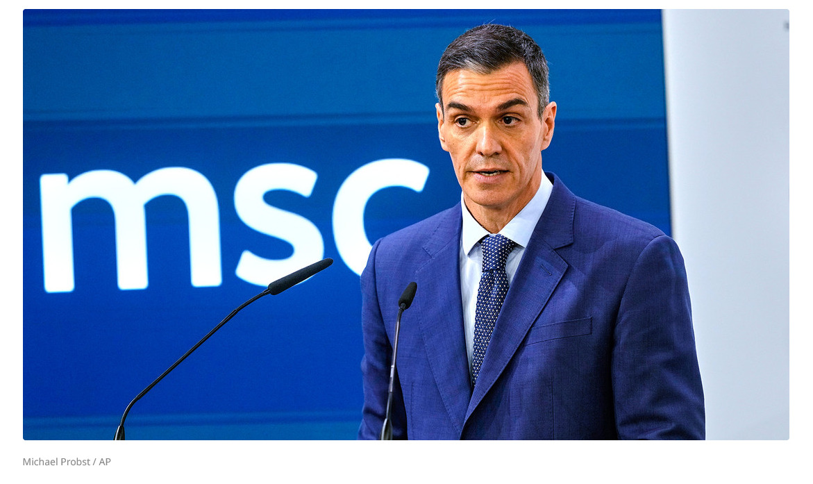 Sánchez: "Por favor, detengan el rearme nuclear"