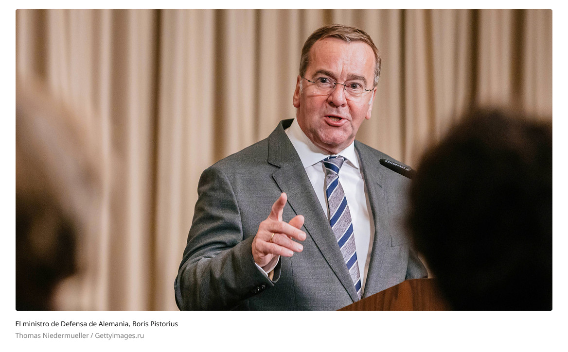 "No hay estrategia ni objetivos claros": Ministro alemán de Defensa 'destroza' la guerra de Trump contra Irán