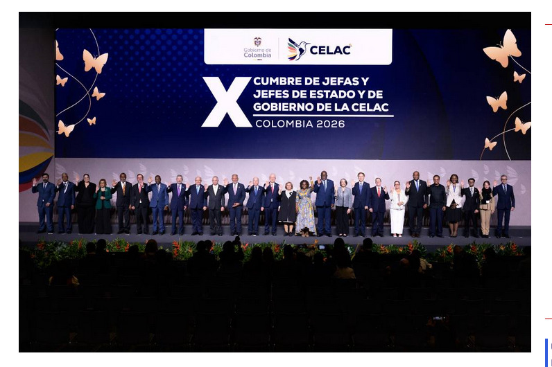 Países de Celac adoptaron Declaración de Bogotá al cierre de X Cumbre