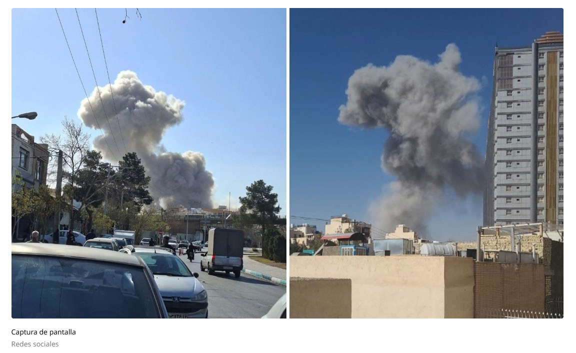 Explosiones en una ciudad iraní donde se encuentra una importante instalación nuclear