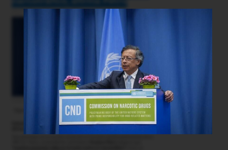 Colombia ha realizado más 400.000 operaciones contra el narcotráfico, afirma Petro