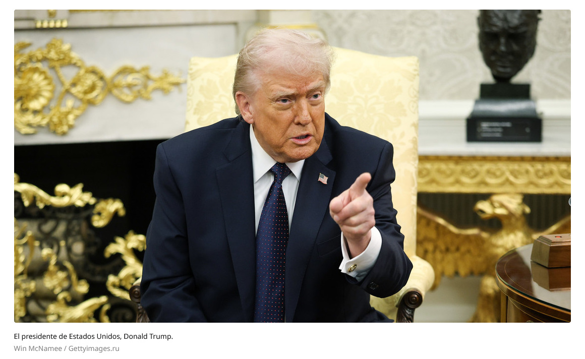 Trump precisa que no aceptará otra salida al conflicto con Irán salvo la rendición de Teherán