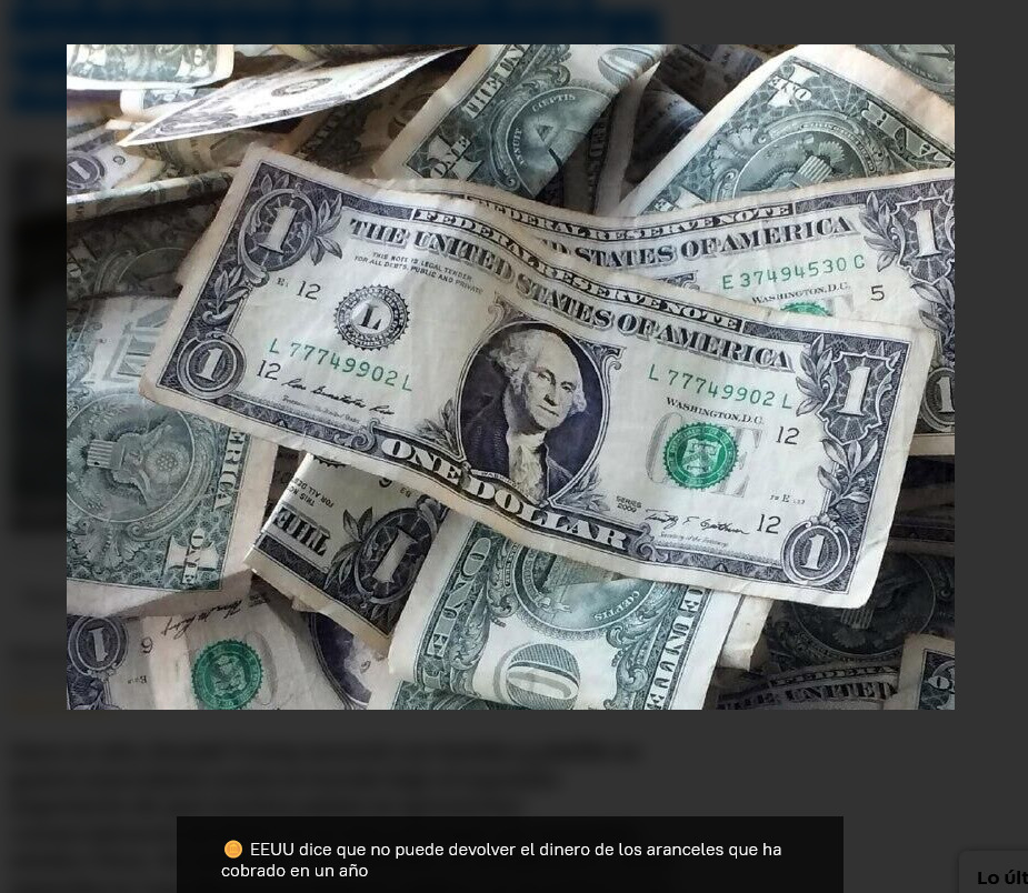 Los aranceles de EEUU: una amenaza que no se concretó y hasta acabó siendo ilegal