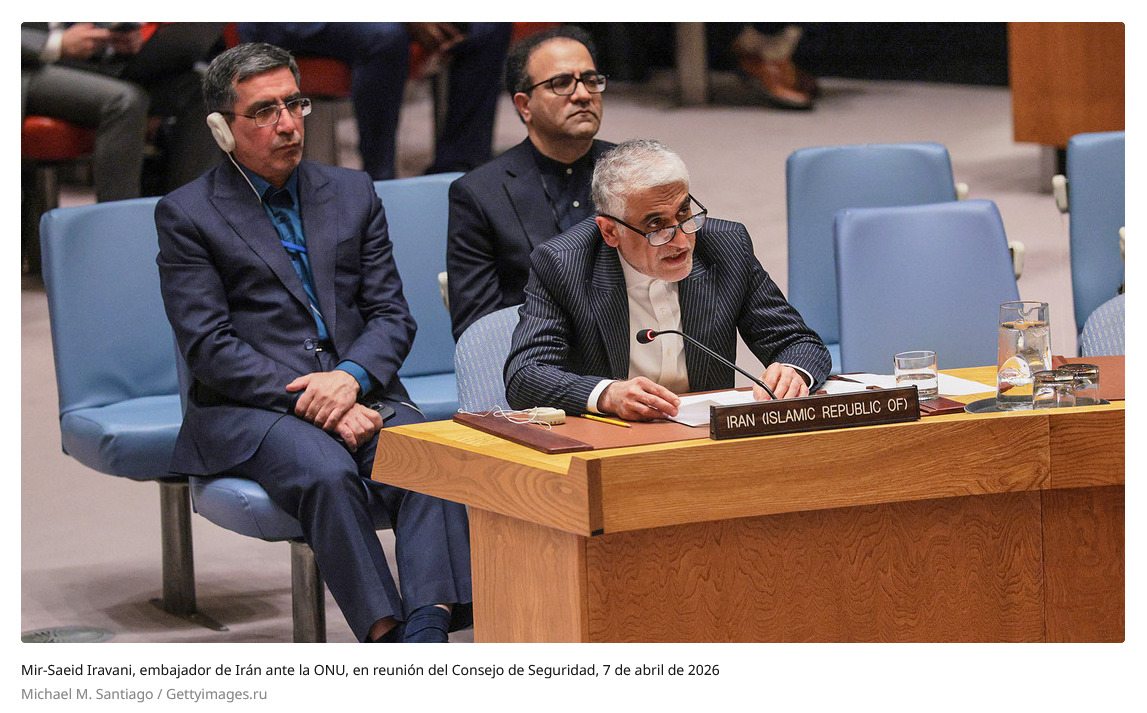 Irán ante la ONU: "Rechazamos categóricamente un alto al fuego temporal"