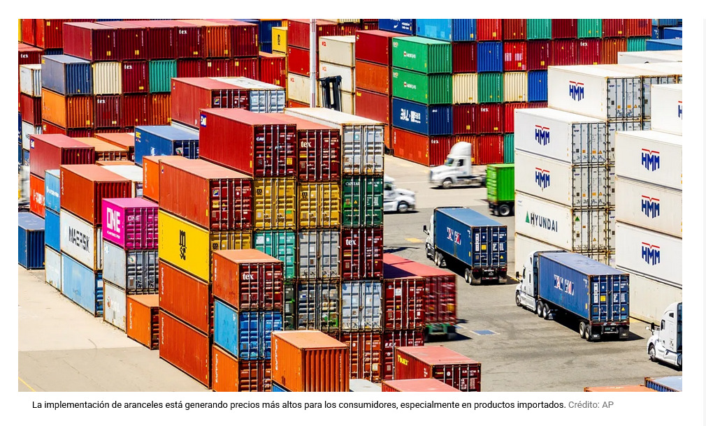 A un año de los aranceles, déficit comercial en EE.UU. sube y podría elevar precios