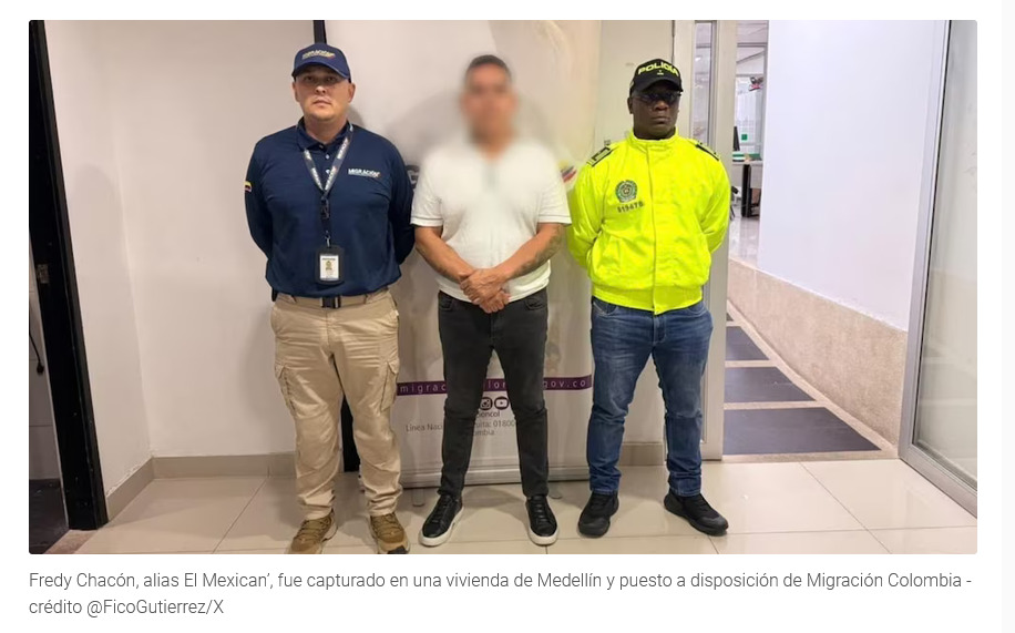 Capturan al 'Mexicano', presunto enlace entre Cártel Jalisco Nueva Generación y narcos colombianos