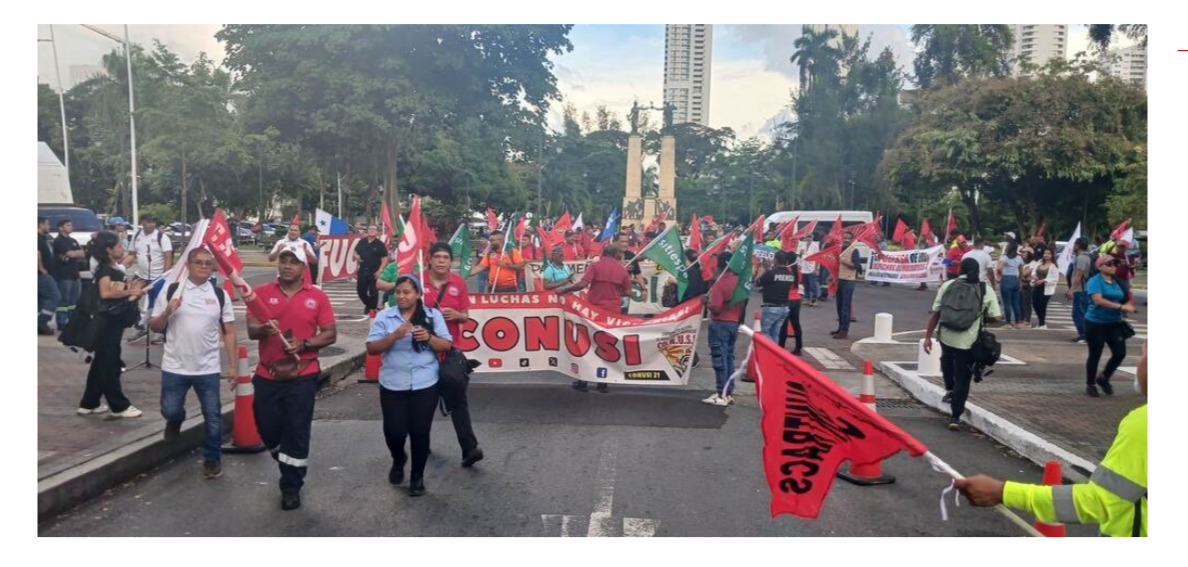 Trabajadores panameños denuncian atropellos y vigilancia ilegal